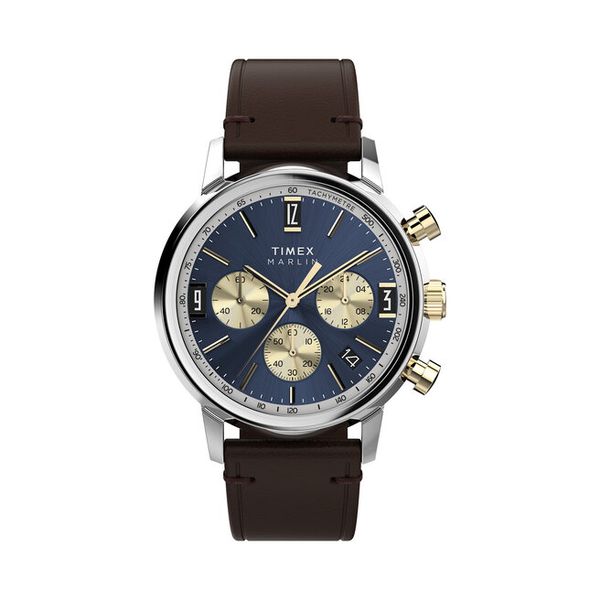Zegarek Timex. Czarne zegarki męskie Timex, bez wzorów. Za 759.99 zł.