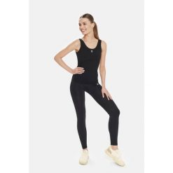 Legginsy fitness damskie Cardio Bunny Relax. Czarne legginsy damskie Cardio Bunny, bez wzorów. Za 179.00 zł.
