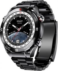 Smartwatch Rubicon Zegarek SMARTWATCH Rubicon Ultimate czarny. Czarne zegarki smartwatch Rubicon, bez wzorów. Za 179.00 zł.