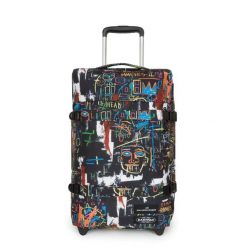 Walizka na kółkach Eastpak Transit'R S. Czarne walizki damskie Eastpak, bez wzorów, z materiału. Za 639.00 zł.