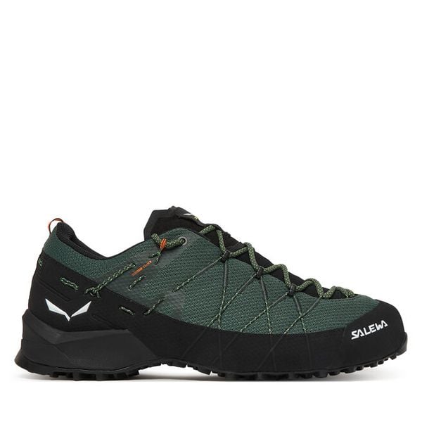 Trekkingi Salewa. Zielone buty zimowe męskie Salewa, bez zapięcia. Za 700.99 zł.