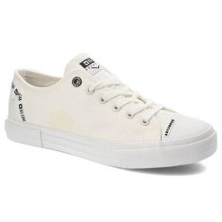 Białe Trampki Big Star Damskie Wygodne Obuwie. Białe trampki i tenisówki damskie BIG STAR, bez wzorów, ze skóry, bez zapięcia. Za 79.00 zł.