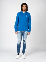 Fila Bluza "Training-Roviogo" | FAM0292 | Mężczyzna | Niebieski. Niebieskie bluzy męskie Fila, l, bez wzorów, z bawełny, bez ramiączek, bez kaptura. W wyprzedaży za 259.00 zł.