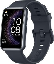 Smartwatch Huawei Watch Fit SE Czarny (Stia-B39). Czarne zegarki smartwatch Huawei, bez wzorów. Za 265.99 zł.
