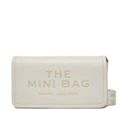 Torebka Marc Jacobs. Białe listonoszki damskie Marc Jacobs, bez wzorów, bez dodatków. Za 779.99 zł.