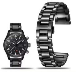 CERAMICZNA BRANSOLETA DO ZEGARKA SMARTWATCH 20MM DO SAMSUNG GALAXY WATCH 42MM / 2 41MM / 4 5 / HUAWEI WATCH GT 2 42MM / GT 3 42MM / AMAZFIT BIP GTS 4. Zegarki smartwatch Best Accessories, bez wzorów. Za 74.13 zł.