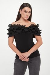 Top damski hiszpanka JOSEPH RIBKOFF. Topy damskie Joseph Ribkoff, xs, bez wzorów, bez kołnierzyka, bez ramiączek. Za 1,039.00 zł.