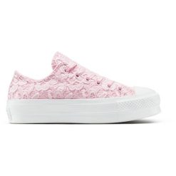 Adidasy Converse Chuck Taylor All Star Lift, Dla obu płci. Czerwone obuwie sportowe damskie Converse, bez wzorów, bez zapięcia. Za 490.00 zł.