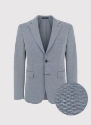 PAKO LORENTE – Szara marynarka męska melanż. Szare garnitury męskie Pako Lorente, m, bez wzorów, z bawełny, casualowe. Za 799.99 zł.