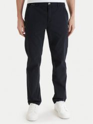Beverly Hills Polo Club Chinosy W126-BHMTR-1066-48X Czarny Regular Fit. Czarne eleganckie spodnie męskie Beverly Hills Polo Club, bez wzorów, z bawełny. Za 189.99 zł.