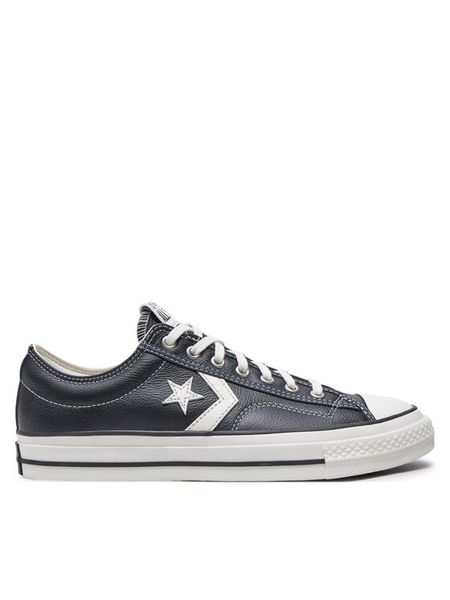 Converse Trampki Star Player 76 Fall Leather A06204C Czarny. Czarne trampki i tenisówki damskie Converse, bez wzorów, ze skóry, bez zapięcia. Za 259.99 zł.