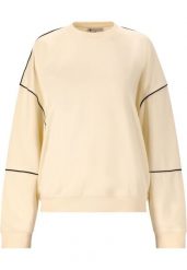 Bluza damska Athlecia Nandy. Brązowe bluzy damskie Athlecia, bez wzorów, z bawełny, eleganckie, bez ramiączek, bez kaptura. Za 149.00 zł.