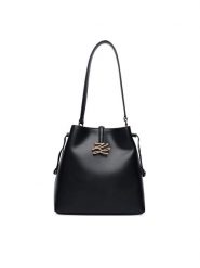 KARL LAGERFELD Torebka B4W30275 Czarny. Czarne torebki wizytowe damskie KARL LAGERFELD, bez wzorów, ze skóry, bez dodatków. Za 1,299.00 zł.