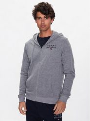Tommy Hilfiger Bluza UM0UM02879 Szary Regular Fit. Szare bluzy męskie Tommy Hilfiger, l, bez wzorów, z syntetyku, bez ramiączek, bez kaptura. Za 299.99 zł.