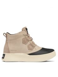 Sorel Botki Out N About IV Classic Brązowy. Brązowe botki damskie Sorel, bez wzorów, ze skóry, bez obcasa, na płaskiej podeszwie, bez zapięcia. Za 369.99 zł.