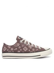 Converse Trampki Chuck Taylor All Star Paisley Pop A19186C Brązowy. Brązowe trampki i tenisówki damskie Converse, bez wzorów, z materiału, bez zapięcia. Za 349.99 zł.