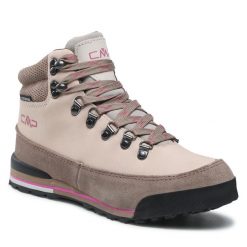 Trekkingi CMP. Brązowe obuwie sportowe damskie CMP, bez zapięcia. Za 499.99 zł.