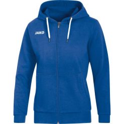 Kurtka Jako femme à capuche Base. Niebieskie kurtki sportowe damskie Jako, m, bez wzorów, z bawełny, bez ramiączek, z kapturem, trekkingowe. Za 386.50 zł.