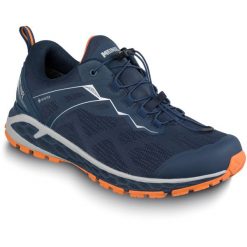 Buty sportowe męskie Meindl Power Walker 3.0. Niebieskie buty sportowe męskie MEINDL, bez wzorów, bez obcasa, bez zapięcia. Za 969.00 zł.