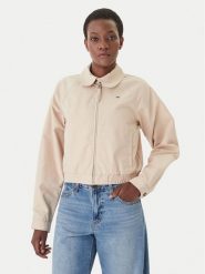 Tommy Jeans Kurtka przejściowa DW0DW20403 Beżowy Regular Fit. Brązowe kurtki damskie Tommy Jeans, xs, bez wzorów, z jeansu, bez kaptura. Za 569.99 zł.