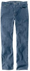 Spodnie Carhartt Rugged Straight Tapered Jeans. Spodnie sportowe męskie Carhartt, m, bez wzorów, z jeansu. Za 280.18 zł.