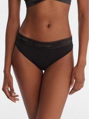 Calvin Klein Underwear Stringi LV00QF8549 Czarny. Czarne majtki damskie Calvin Klein Underwear, z bawełny. Za 99.99 zł.
