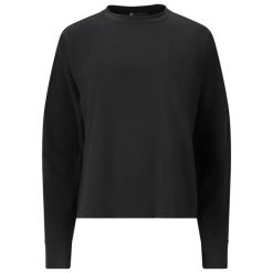 Bluza damska Athlecia Guyana. Czarne bluzy damskie Athlecia, bez wzorów, sportowe, bez ramiączek, bez kaptura. Za 196.00 zł.