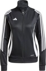 Adidas Bluza damska adidas Tiro 24 Training czarna IJ9961 M. Czarne bluzy damskie Adidas, m, bez wzorów, bez ramiączek, bez kaptura. Za 198.47 zł.