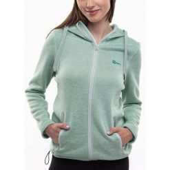 Bjorn bluza damska z kapturem rozpinana sportowa wygodna Miravidi roz. S. Zielone bluzy damskie Björn Borg, s, bez wzorów, sportowe, bez ramiączek, z kapturem. Za 101.99 zł.