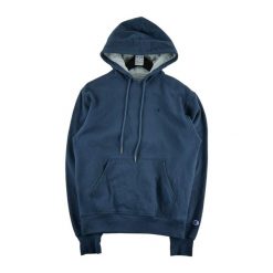 Second life - Męski granatowy kaptur - Stan bardzo dobry. Niebieskie bluzy męskie Champion, m, bez wzorów, bez kaptura. Za 97.25 zł.