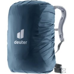 Pokrowiec na plecak Deuter Rain Cover Square - ara. Niebieskie plecaki męskie Deuter, bez wzorów, z materiału. Za 92.39 zł.