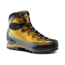 Buty trekkingowe męskie La Sportiva Trango Trk Leather Gtx. Żółte buty zimowe męskie La Sportiva, bez wzorów, z materiału, bez obcasa, bez zapięcia. Za 1,231.00 zł.