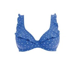 Damski strój kąpielowy z fiszbinami i ramiączkami Freya Jewel cove. Niebieskie stroje kąpielowe damskie Freya, s, bez wzorów, z elastanu. Za 241.50 zł.