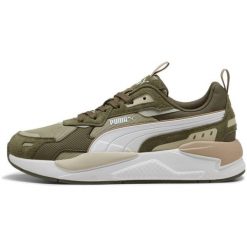 Adidasy Puma X-ray 3 Sd Lux Army-puma White-loden Gre, Dla obu płci. Zielone obuwie sportowe damskie Puma, bez wzorów, bez zapięcia. Za 490.00 zł.