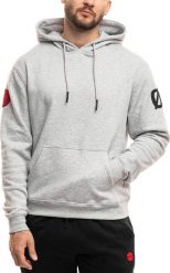 Bluza męska Ozoshi Jukon szara OZ93888 XL. Szare bluzy męskie Ozoshi, m, bez wzorów, bez ramiączek, bez kaptura. Za 180.02 zł.
