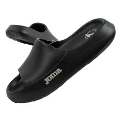 Klapki lekkie sportowe na basen na plaże damskie Joma S. After Lady 2501. Czarne klapki damskie Joma, bez wzorów, z syntetyku, sportowe, bez obcasa, bez zapięcia. Za 79.00 zł.