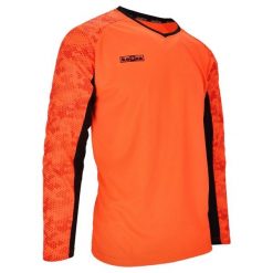 Bluza bramkarska Keeza Bastion Junior. Brązowe bluzy męskie KEEZA, bez wzorów, sportowe, bez ramiączek, bez kaptura. Za 77.00 zł.