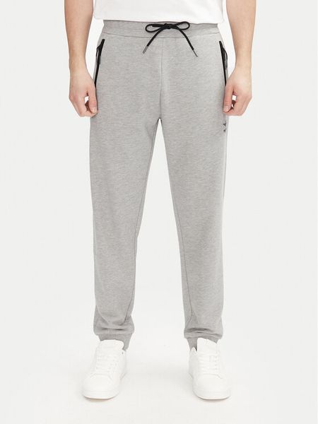 Aeronautica Militare Spodnie dresowe 251PF965F581 Szary Regular Fit. Szare spodnie sportowe męskie Aeronautica Militare, m, bez wzorów, z bawełny. Za 329.99 zł.