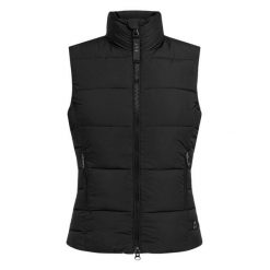 Kurtka jeździecka bez rękawów ELT Oxford. Czarne kurtki męskie ELT, l, bez wzorów, z materiału, eleganckie, bez kaptura. Za 413.50 zł.