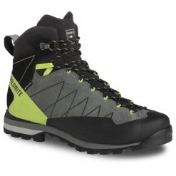 Buty trekkingowe męskie Dolomite Crodarossa High GTX 2.0. Szare buty zimowe męskie Dolomite, bez wzorów, bez obcasa, bez zapięcia. W wyprzedaży za 680.00 zł.