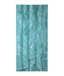 Chusta wielofunkcyjna Buff Coolnet UV+. Niebieskie szaliki męskie Buff, bez wzorów, z elastanu. Za 99.90 zł.