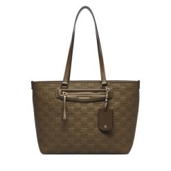 Torebka MICHAEL Michael Kors. Brązowe shopperki damskie MICHAEL Michael Kors, bez wzorów, bez dodatków. Za 1,239.00 zł.