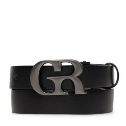 Pasek Damski GINO ROSSI. Czarne paski damskie Gino Rossi, bez wzorów. Za 99.99 zł.
