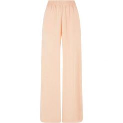 Luźne Spodnie Damskie Z Szerokimi Nogawkami Z Wiskozy. Brązowe spodnie sportowe damskie Urban Classics, bez wzorów, z wiskozy, sportowe, długie. Za 155.99 zł.