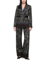 Marc Cain bluza typu blazer Kobiety Sztuczne włókno czarny, 36. Czarne bluzy damskie Marc Cain, bez wzorów, z włókna, biznesowe, bez ramiączek, bez kaptura. Za 2,199.95 zł.