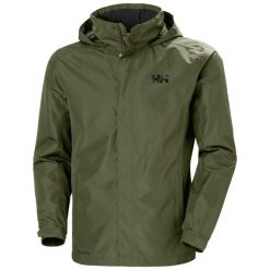 Kurtka uniwersalna męska Helly Hansen Dubliner. Zielone kurtki męskie Helly Hansen, m, bez wzorów, z syntetyku, klasyczne, z kapturem. W wyprzedaży za 437.00 zł.