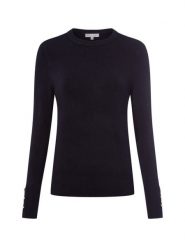 Marie Lund Sweter damski z cienkiej dzianiny Kobiety niebieski jednolity, XS. Niebieskie swetry nierozpinane damskie Marie Lund, xs, bez wzorów, z dzianiny, bez kołnierzyka, bez ramiączek. Za 199.95 zł.