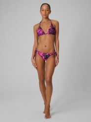 4F Dół od bikini damski - multikolor XXL. Brązowe bikini 4F, l, bez wzorów. Za 49.99 zł.