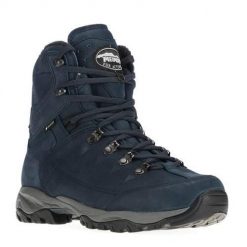 Buty trekkingowe damskie Meindl Ohio Winter Gtx. Niebieskie obuwie trekkingowe damskie MEINDL, z materiału, za kostkę, bez zapięcia. Za 759.00 zł.