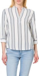 LEE ESSENTIAL BLOUSE DAMSKA KOSZULA OFF WHITE L45VLOMK 112110629. Białe koszule damskie Lee, l, bez wzorów, bez kołnierzyka, bez ramiączek. Za 129.99 zł.